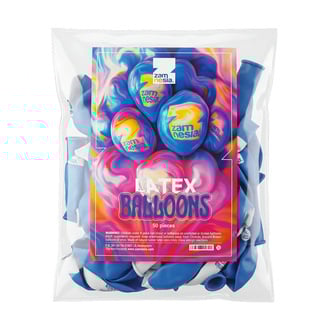 Latex Balloons 50 pcs (Zamnesia)