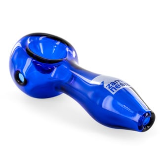 Zamnesia Glass Pipe - Midnight Blue