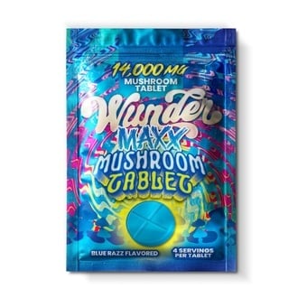 Blue Razz Maxx Mushroom Tablet (Wunder)