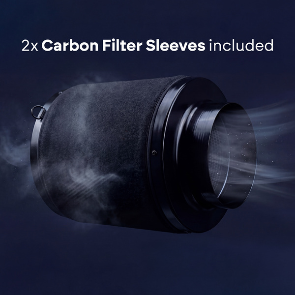 Carbon Filter Air Purifier 150 mm (Zamnesia)