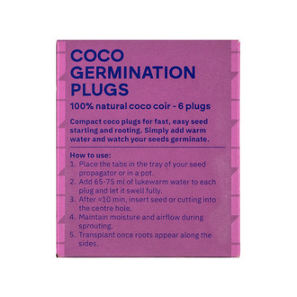 Coco Germination Plugs (6 Pack) 