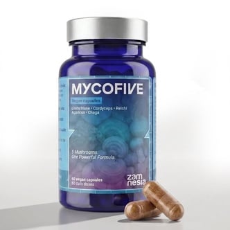 MycoFive Mushroom Capsules (Zamnesia)