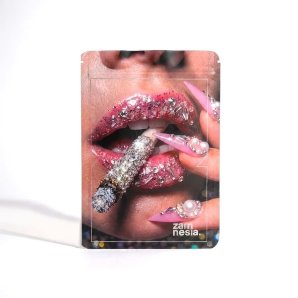 Stoner Baddie Z-Lock Stash Bag (Large)
