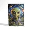 Cosmic Flower Power Z-Lock Stash Bag (Large)