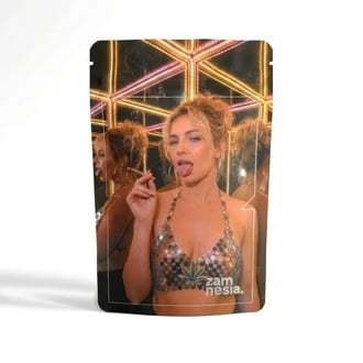 Stoner Girl Z-Lock Stash Bag (Medium)