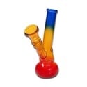 Glass Bong Rasta Angled