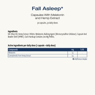 Fall Asleep (Cibdol)