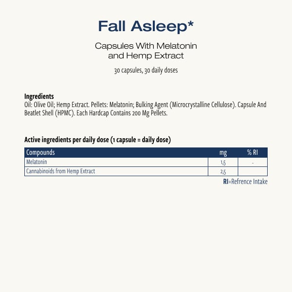 Fall Asleep (Cibdol)