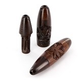 Rosewood Pipe Carved Eclipse