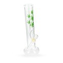 Glass Bong Frosted Leaves
