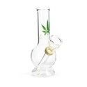 Glass Bong Small Leaf