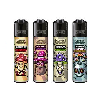Feuerzeug Clipper Shrooms