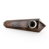 Mystique Crystal Pipe - Tiger's Eye