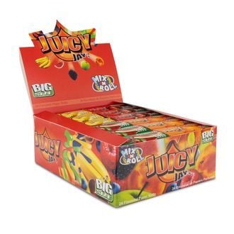 Juicy Jay's Mix von der Rolle King Size Blättchen (24 Packungen)