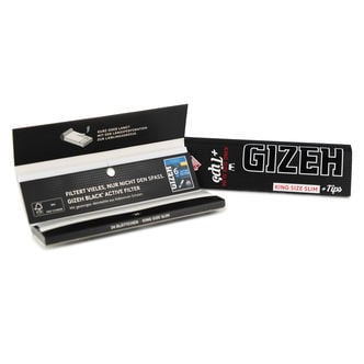 Gizeh King Size Slim Blättchen + Tips