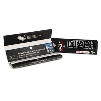 Gizeh King Size Slim Rolling Papers + Tips