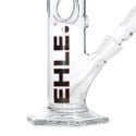 EHLE Glass Ice Bong Black Hole