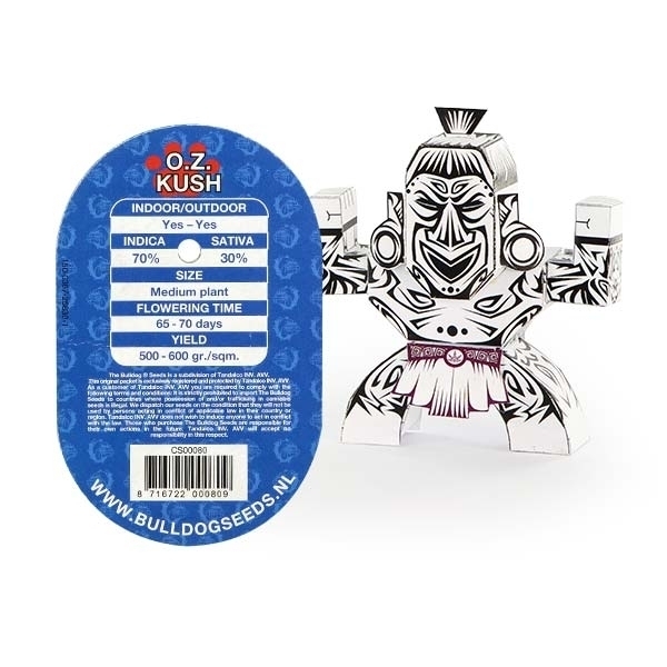 O.Z. Kush (Bulldog Seeds) feminized - Zamnesia