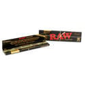 RAW 'Black' Blättchen King Size Slim