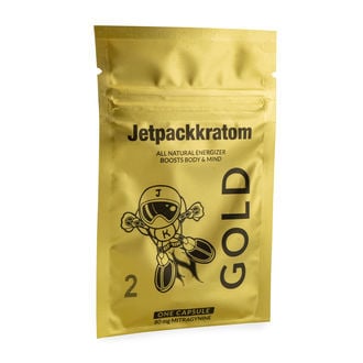 JetpackKratom GOLD Extrakt - Kapseln