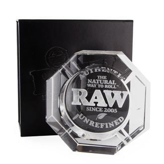 RAW Crystal Glass Ashtray