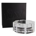 RAW Crystal Glass Ashtray