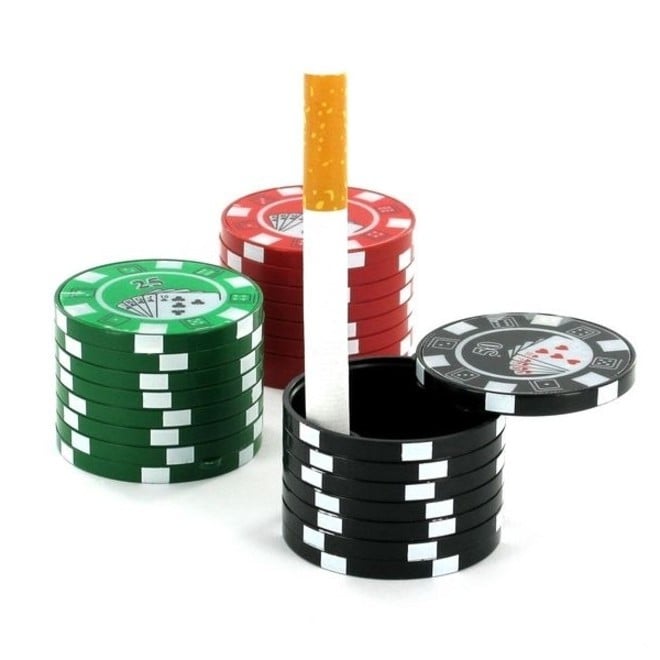 Pocket Ashtray Casino Chips Zamnesia
