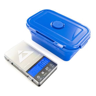 Truweigh Omni Digital Mini Scale - (100g x 0.01g - Silver) - Digital Travel  Scale - Mini Digital Scale - Small Pocket Size Scale - Traveling Scales