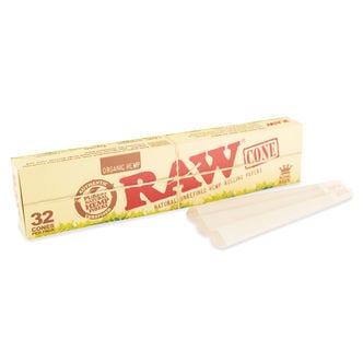 RAW Cones aus Bio-Hanf