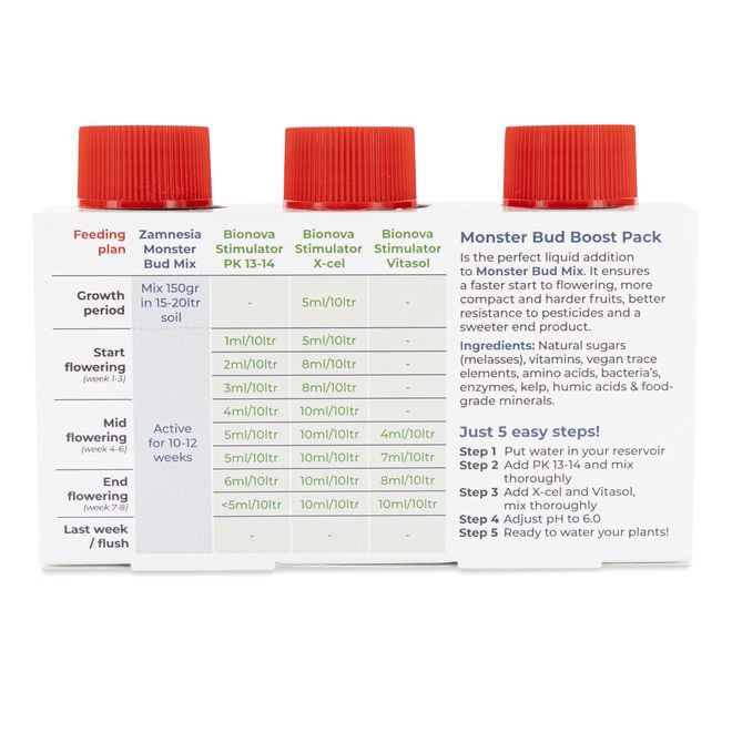 Monster Bud Boost Pack | Bionova | Fertiliser