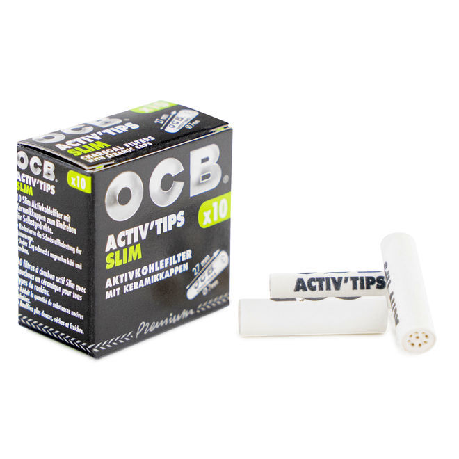 OCB Slim Rolls+Filters Rolling Papers and Tips in one package - Paper,  10,49 €