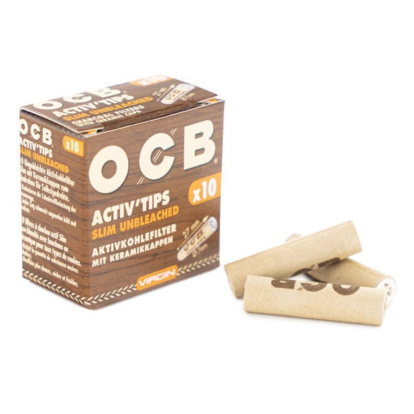 Ocb Slim Filter Tips Rolling Papers & Supplies