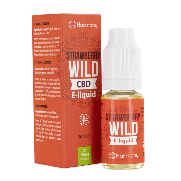 Wild Strawberry Vape Juice Harmony Zamnesia