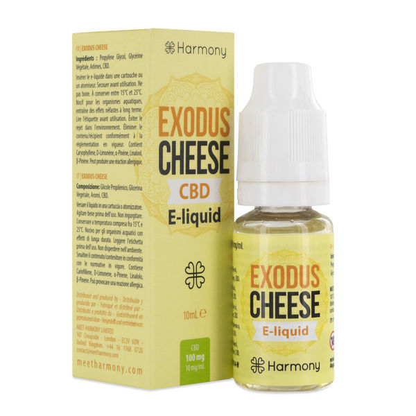 Exodus Cheese Vape Juice Harmony Zamnesia UK