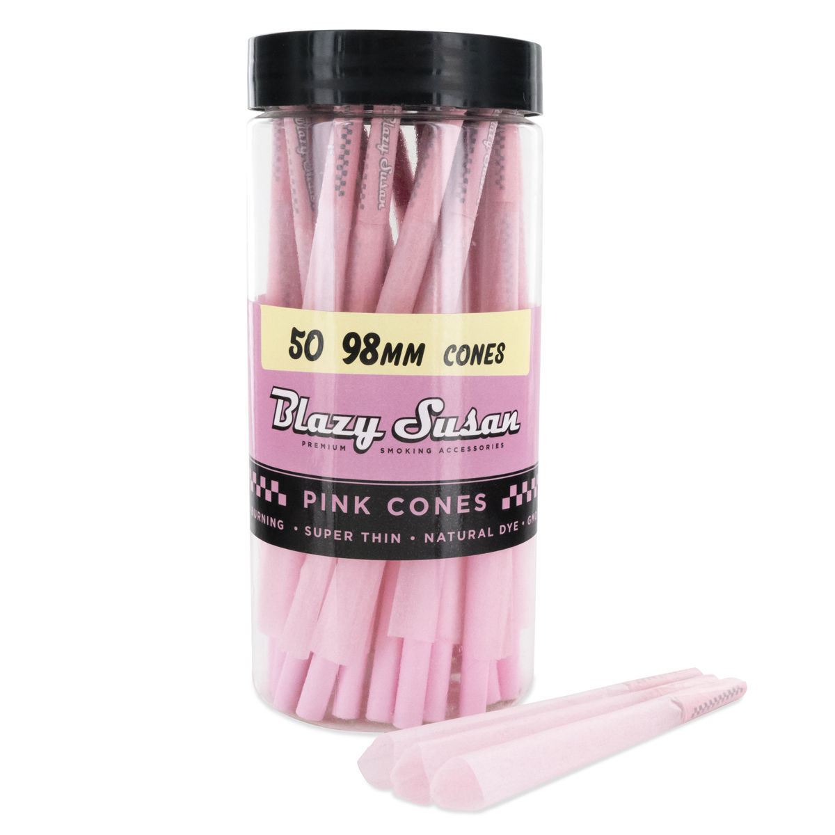 Vegan PreRolled Pink Cones Blazy Susan Accessories Zamnesia