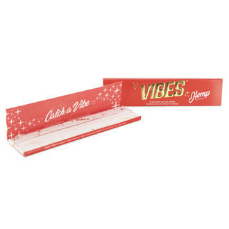 Vibes Hemp Rolling Papers King Size Slim
