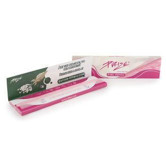 Purize Blättchen King Size Slim in Pink