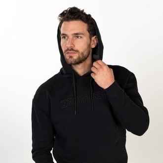 Zamnesia Zamnesia Embroidered Hoodie | Black