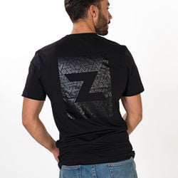 Zamnesia Icon T-Shirt mit Grafik | Schwarz