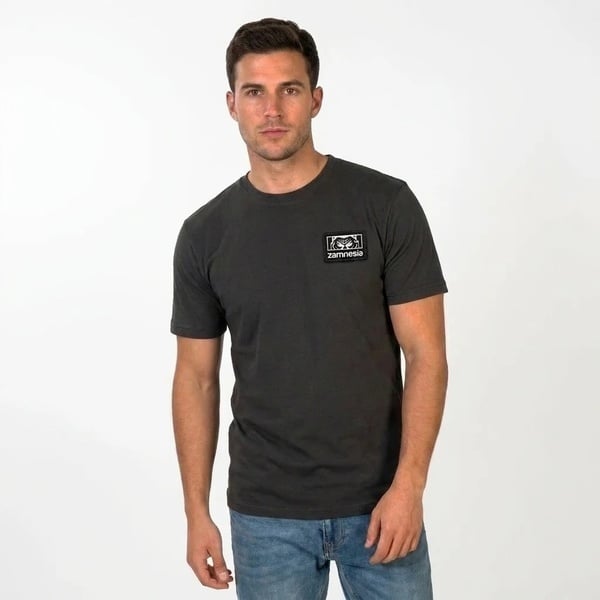 Zamnesia Icon Graphic T-Shirt | Grey