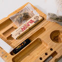 Bamboo Rolling Stash Tray (Zamnesia)