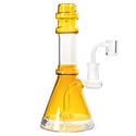 Glas-Ölbong mit Duschkopf-Perkolator (Blaze Glass)