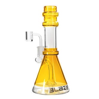 Glass Oil Bong Shower Head (Blaze)