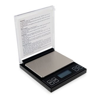 Truweigh Omni Digital Mini Scale - (100g x 0.01g - Silver) - Digital Travel  Scale - Mini Digital Scale - Small Pocket Size Scale - Traveling Scales