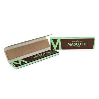 Mascotte Brown Combi Slim Size Rolling Papers + Tips