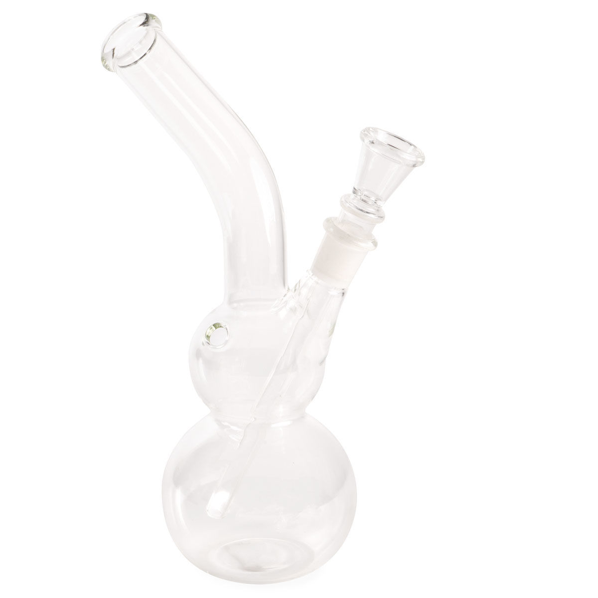 Glass Bong Double Bowl Zamnesia