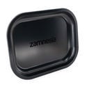 All Black Metal Rolling Tray (Zamnesia)