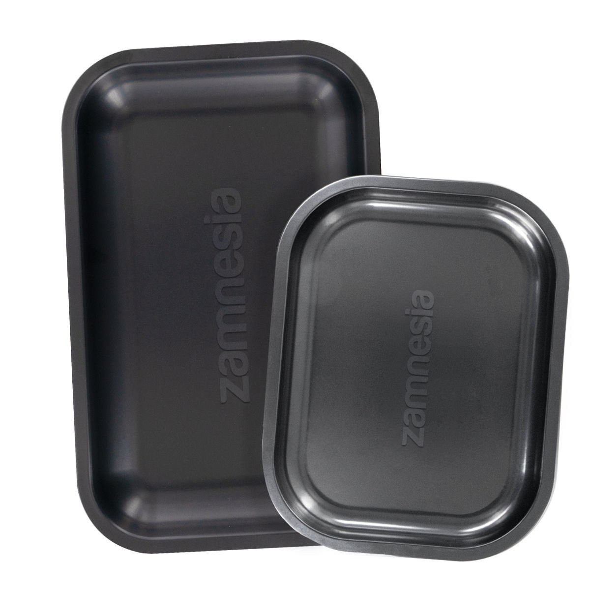 All Black Metal Rolling Tray Accessories Zamnesia