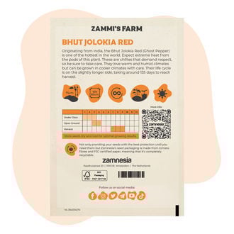 Bhut Jolokia (Ghost Pepper) Seeds