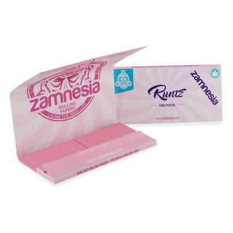 Pink Rolling Papers 'Runtz' Kingsize + Tips + Tray (Zamnesia)